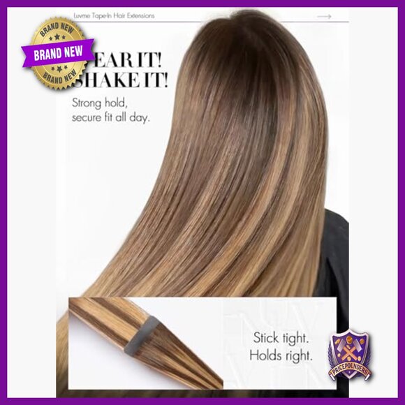 Human Hair Tape-In Extensions 16 Inch Straight 25 Pieces 50g main image 6